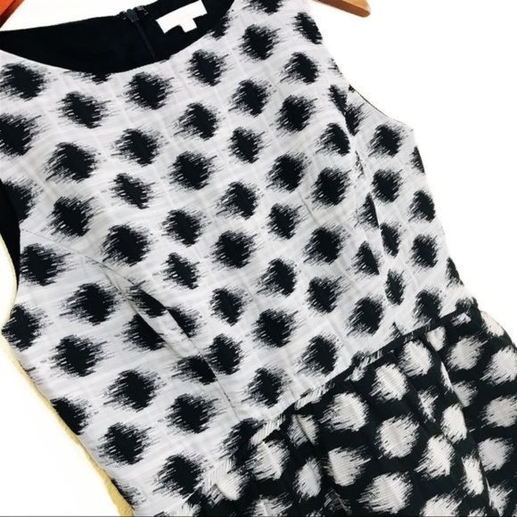 SHOSHANNA Sleeveless Marled Dot Dress Size 4 - Picture 3 of 6